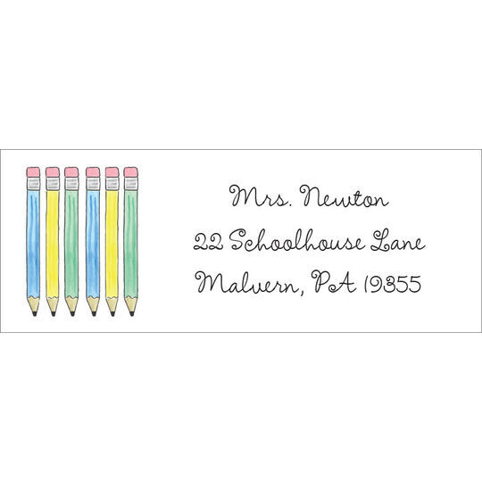 Pencil It In Return Address Labels